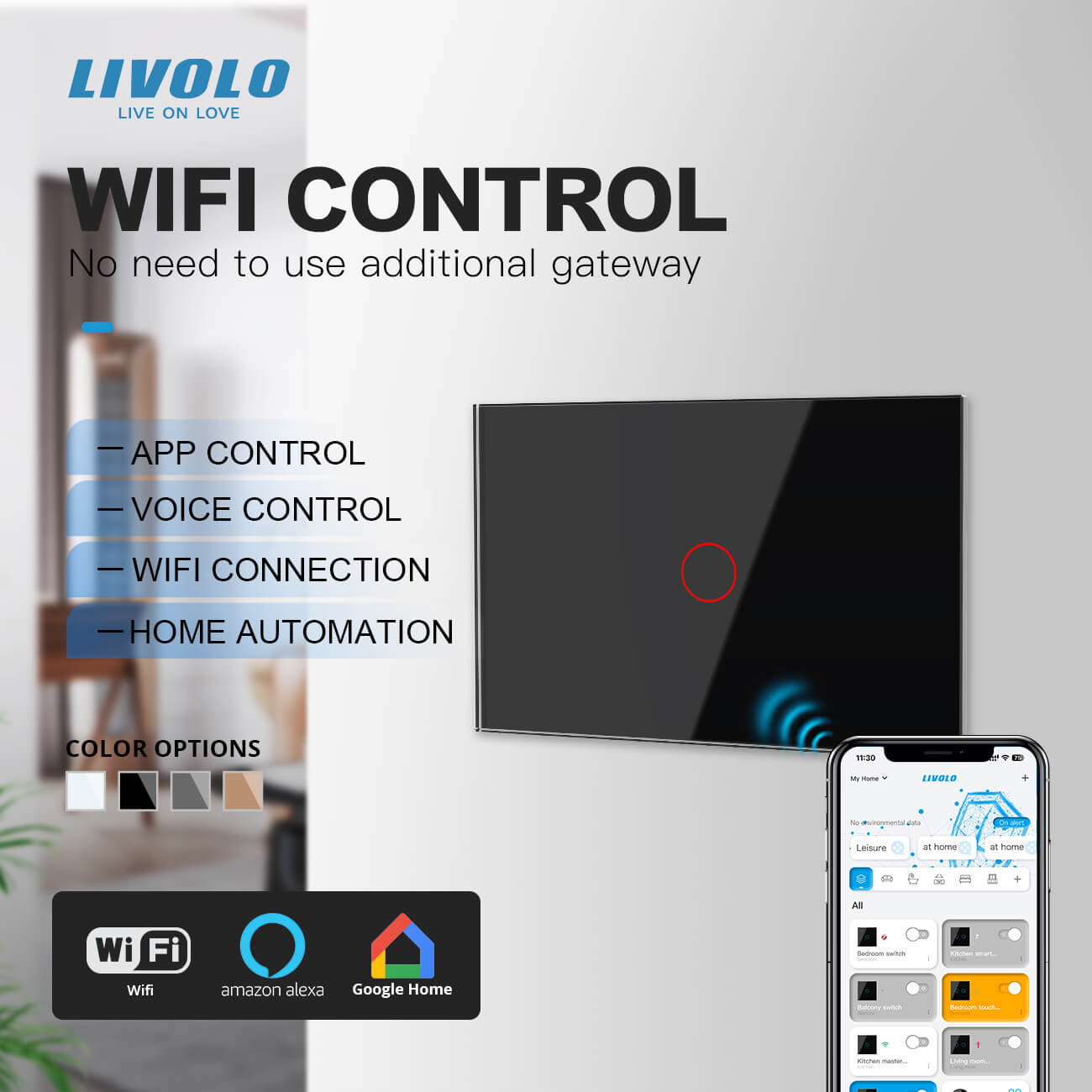 Gateway-free WiFi Control